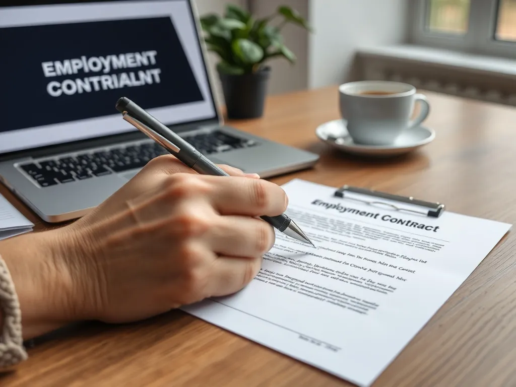 Wzór umowy o pracę: jak go poprawnie wypełnić?