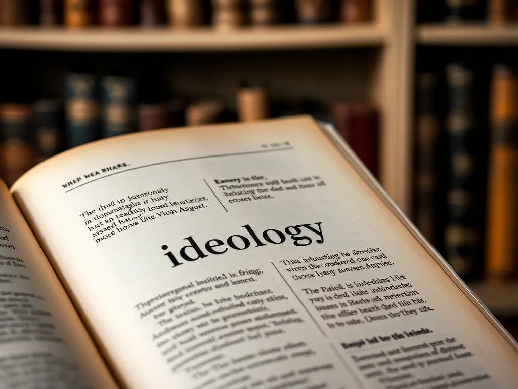 Co to ideologia? Wyjaśniamy pojęcie i jego znaczenie