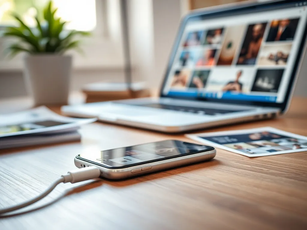 Jak przenieść zdjęcia z telefonu na komputer krok po kroku?