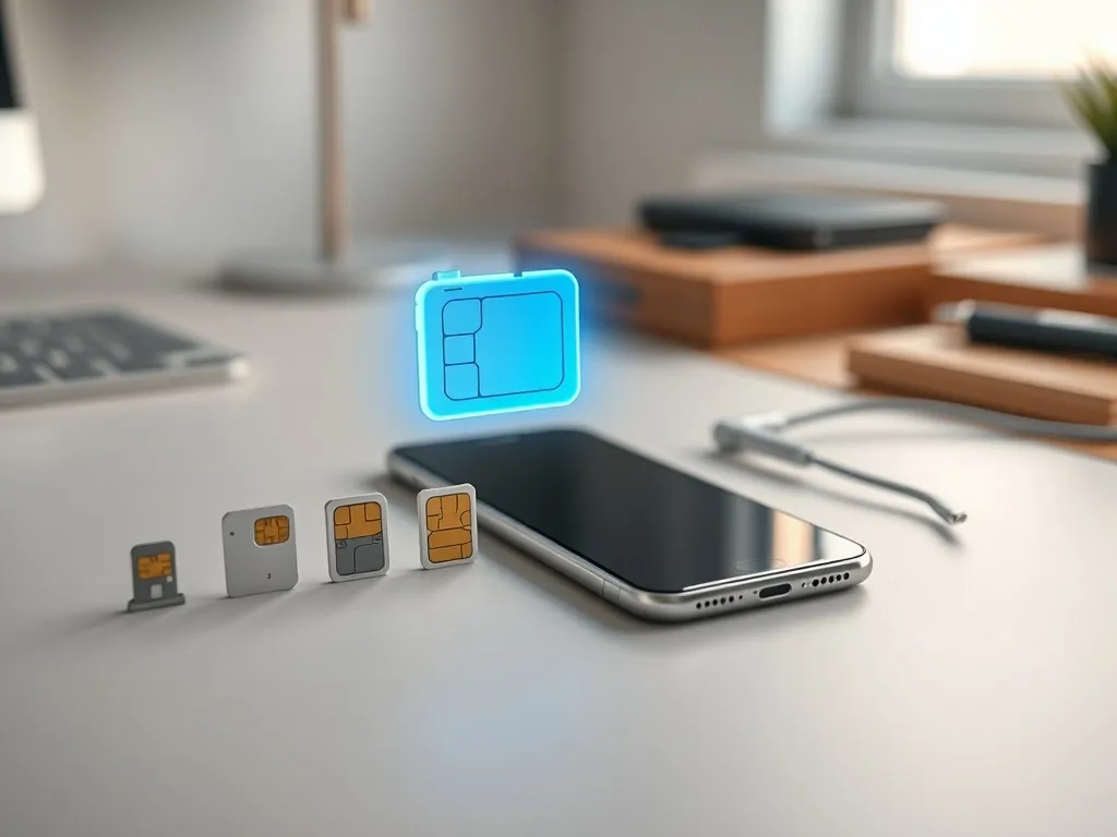 Rodzaje kart SIM: micro SIM, mini SIM, eSIM, nano SIM