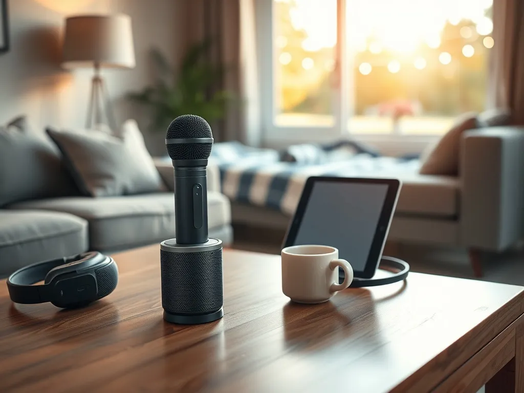 Zestaw karaoke - śpiewanie w domu i w plenerze