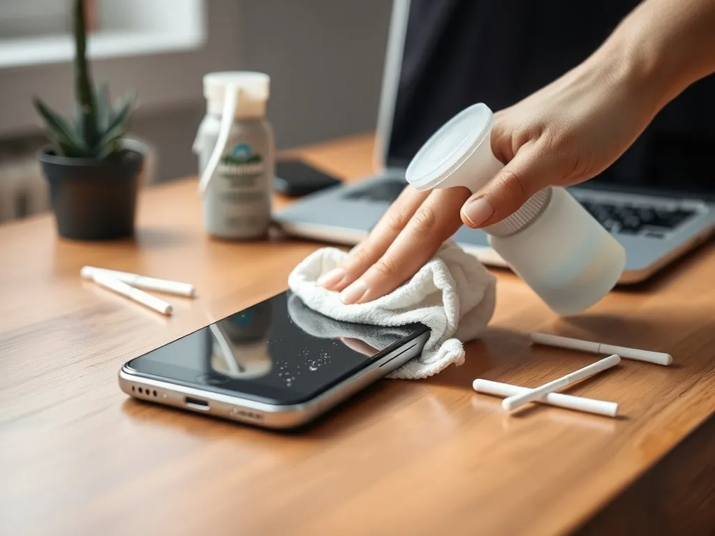 Jak wyczyścić telefon z brudu?