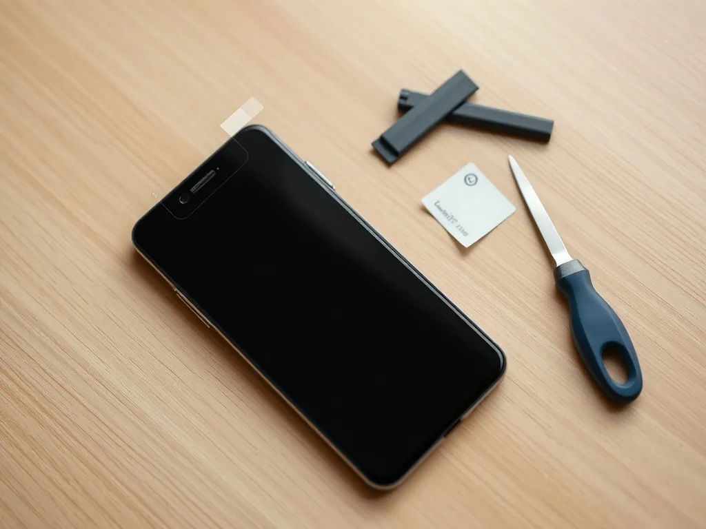 Naklejanie folii na telefon - krok po kroku