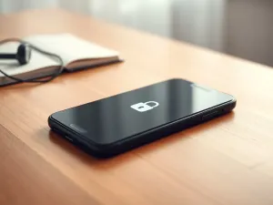Kobieta skanująca smartfonem kod QR w kawiarni, co ilustruje proces płatności mobilnej Visa Mobile.